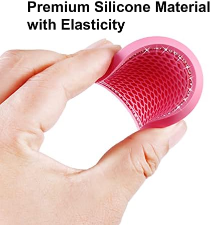 2PCS Bling Car Cup Coaster, 2.75 Inch Auto Cup Holder Insert Coasters Silicone - Image 4