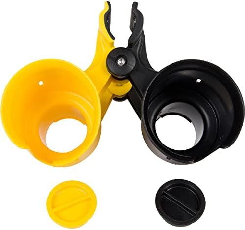 ROBOCUP, Patented Clamp On Boat Cup Holder |Multifunction Dual Drink Caddy - Image 5