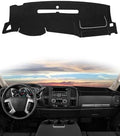 SKYLOTEC Dash Cover for Chevy Silverado 1500 LT/LS/WT/GMC Sierra 2007-2013 by SKYLOTEC
