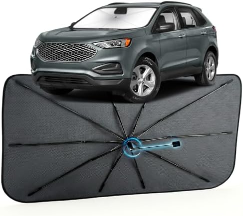 Car Windshield Sun Shade Umbrella by MakeLifeBetter