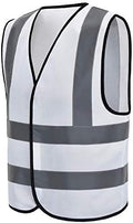 AYKRM 12 colour High visibility viz vest hi vis viz reflective work by AYKRM