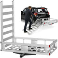 52"x31"x10" Aluminum Hitch Cargo Carrier by Unknown