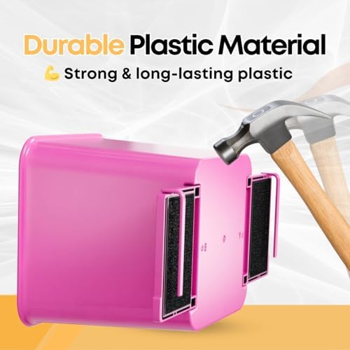 Car Trash Can for Vehicles Leakproof Compact Garbage Bin w/ Stability Flap - Image 7