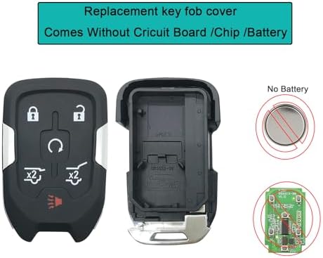 Horande Key Fob Cover fit for GMC Yukon XL Denali Chevy Suburban Tahoe - Image 6