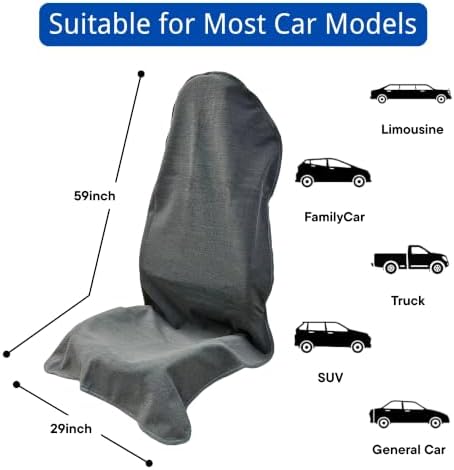 Waterproof Car Seat Cover for Front Seats, Protector for Cars SUVs Trucks - Image 6