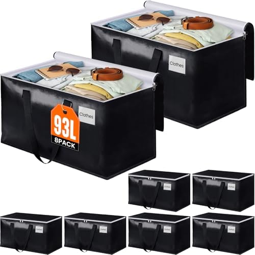 Heavy Duty Moving Bags, Extra Large Storage Bags by BlissTotes