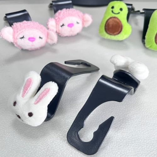 2Pack Cat Car Seat Headrest Hook Car Purse Hook Cars Seat Hooks - Image 6