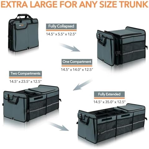 HEYTRIP Large Trunk Organizer - Image 4