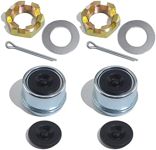 2Sets 1'' Trailer Axle Nut Kits by GREPSPUD
