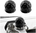 2PCS 2 Inch Trailer Hitch Ball Cover Tow Ball Protector Black by Unknown