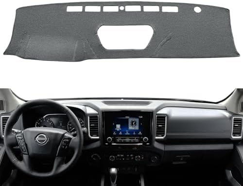Yiz Dash Cover Mat Fit for Nissan Frontier 2022 2023 2024 J161 by YIZ
