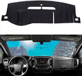Dashboard Dash Mat Cover Leather Dashboard Pad Sun Protection Compatible by BERKSYDEDASHBOARDCOVER