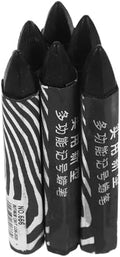 PRETYZOOM 6pcs Black Wax Tire Marker Pens by PRETYZOOM