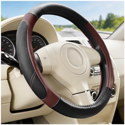 Car Steering Wheel Cover, 14.5-15" by BCOWPV