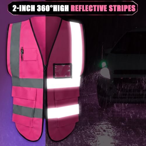 Leumoi 30 Pack Reflective Safety Vest - Image 4