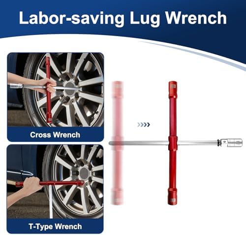 Universal 4 Way Lug Wrench - Image 4