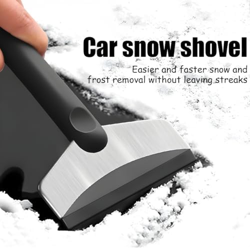 Zpana Ice Scraper for Car Windshield, Scratch Free Vehicle Windscreen LCE Snow - Image 3