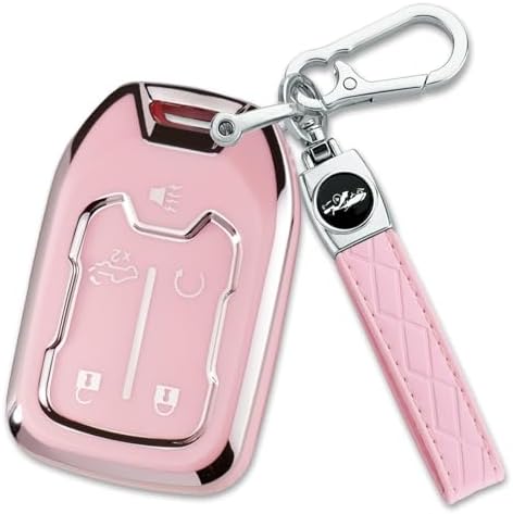 Joouheax for Chevy Soft TPU 5-Button Key Fob Cover, Soft TPU by Joouheax