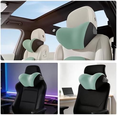 BEBAS Ergonomic Car Headrest Pillow, Memory Foam Neck Support - Image 5