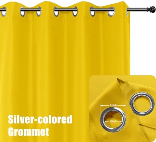 BONZER Outdoor Curtains for Patio Waterproof Thick - Image 2