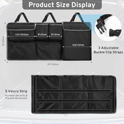 Car Trunk Organizer Storage for Toyota Rav4 4Runner Sienna Accessories - Image 4