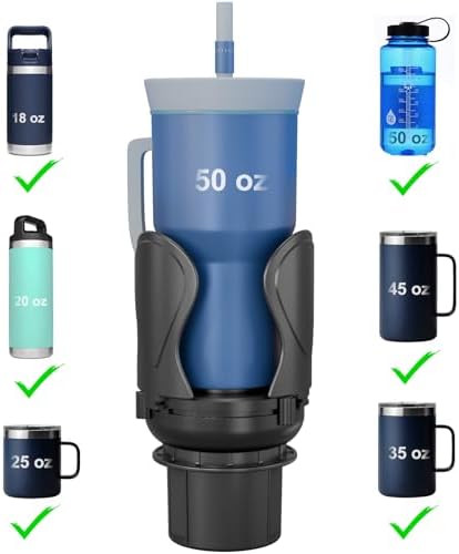 Car Cup Holder Expander, Cup Holder Extender Adapter by Zeyitian