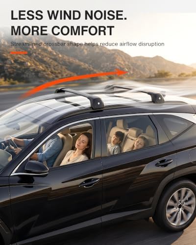 Roof Rack Cross Bars Fit for 2022-2026 Hyundai Tucson Flush Rails - Image 5
