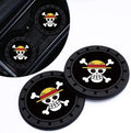 Cup Holder Insert Coaster for One Piece Anime Fans, Anti Slip Car Cup Coaster by Tuzinano