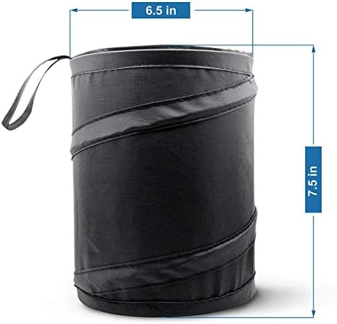 Mavoro Car Trash Can | Waterproof | Collapsible Pop-Up | 1 Gallon | 1-Pack - Image 5