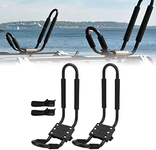 Alomejor Kayak Roof Rack J Shaped Rust Proof Carrier - Image 6