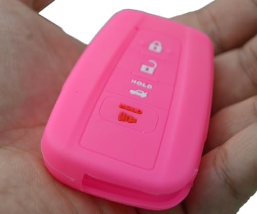 Silicone Remote Key Fob Cover for Toyota Camry 2018-2024 XLE XSE LE SE Corolla - Image 3