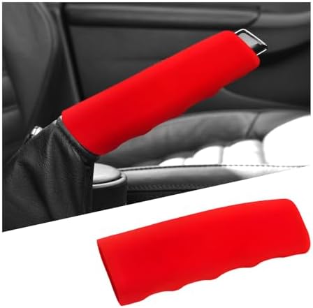 Car Handbrake Cover, Waved Shaped Auto Hand Brake Protector Comfortable Handle by Unknown