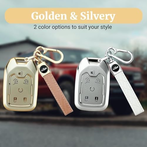 Joouheax Soft TPU 6-Button for Chevy Key Fob Cover - Image 6