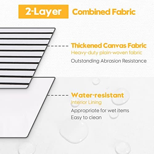 Hinwo 102L XXL Canvas Storage Bin - Image 5