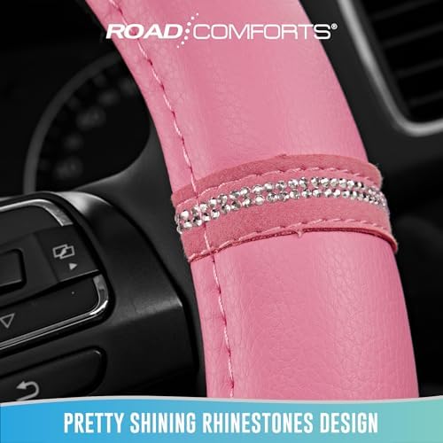 Road Comforts Leopard Steering Wheel Cover - Image 5