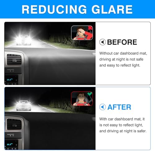 Autorder Dashboard Cover Mat for Chevy Chevrolet Colorado/GMC Canyon 2004-2012 - Image 4