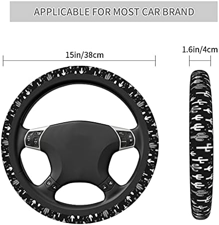 Fun Western Cactus Steering Wheel Covers Non Slip Neoprene Wheel Protector - Image 5