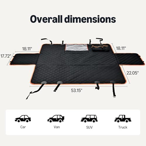 Amazon Basics Dog Car Seat Cover - Image 3