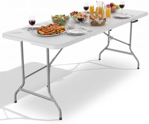 NEWBULIG 6 FT Foldable Table by NEWBULIG
