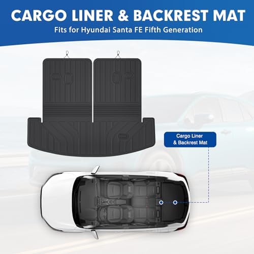 Mixsuper Cargo Liner with Backrest Mats - Image 2