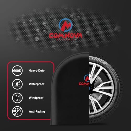 RV Tire Covers 4 Pack, Tough Tire Wheel Protector - Image 3