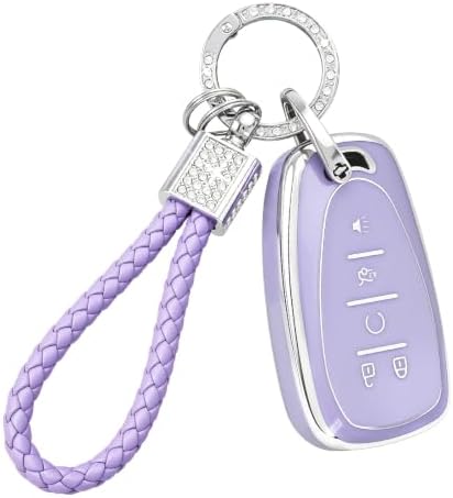 PIFOOG Purple Key Fob Cover Compatible by PIFOOG