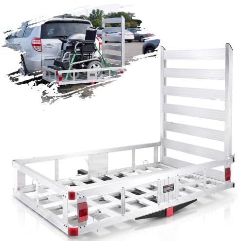 50" Aluminum Wheelchair Carrier by Unknown