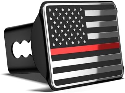 OGYE Heavy American Flag Metal Trailer Hitch Cover - Image 2