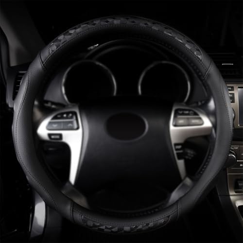 Flying Banner Faux Leather Heavy Duty Inner Ring car Steering Wheel Cover - Image 2