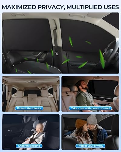 for Ford F150 4Door 2021-2026 Car Window Shades - Image 5