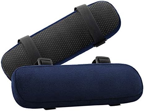MOSISO Chair Armrest Pads, Home/Office Chair Arm Rest Covers, Purplish Blue by MOSISO