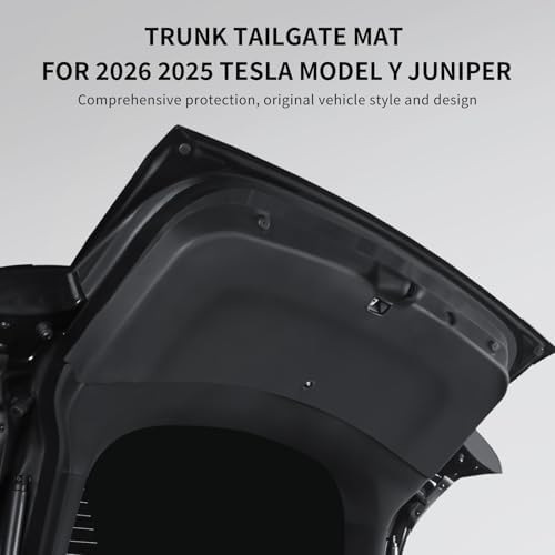 Tailgate Protective Mat for Tesla Model Y Juniper 2025-2026, Trunk Cargo Liner - Image 2