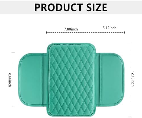 Stacool Upgraded Car Center Console Cover, Microfiber Leather Car Armrest Cover - Image 2