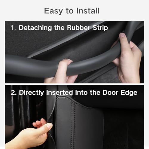 Door Entry Guard for Tesla Model Y Juniper 2026 2025 Front & Rear Door Sill - Image 2